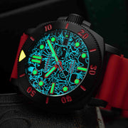 Spinnaker Hull Diver Automatic Spongebob SquarePants Red Mr. Krabs Limited Edition - Watches.com - SP - 5147 - 04