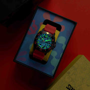 Spinnaker Hull Diver Automatic Spongebob SquarePants Red Mr. Krabs Limited Edition - Watches.com - SP - 5147 - 04