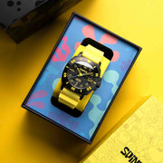 Spinnaker Hull Diver Automatic Spongebob SquarePants Yellow Spongebob Limited Edition - Watches.com - SP - 5147 - 01