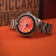 Spinnaker Piccard Automatic Tangerine Orange - Watches.com - SP - 5098 - 99