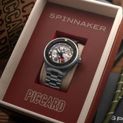 Spinnaker Piccard Skeleton Automatic Dust Black - Watches.com - SP - 5135 - 11