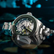 Spinnaker Piccard Skeleton Automatic Mist Green - Watches.com - SP - 5135 - 22