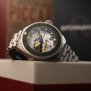 Spinnaker Piccard Skeleton Automatic Mist Green - Watches.com - SP - 5135 - 22