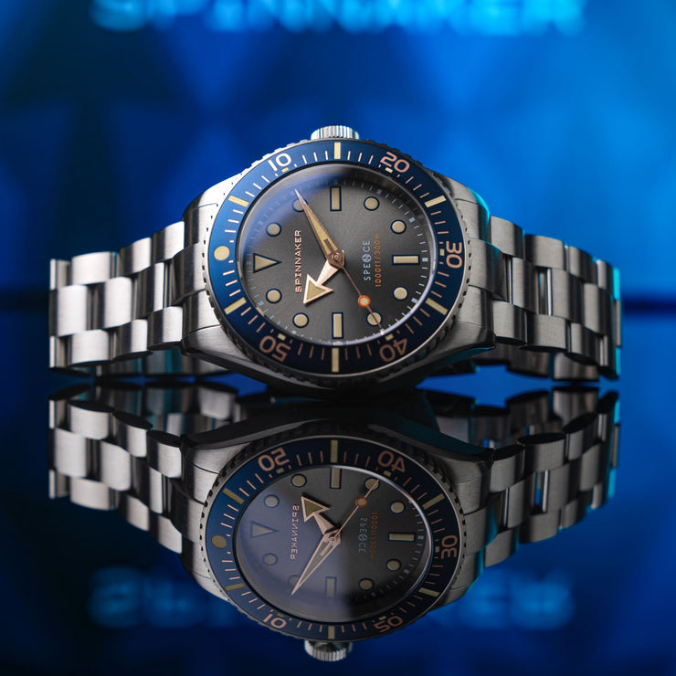 Spinnaker Spence 300 Automatic Gunmetal - Watches.com - SP - 5097 - 77