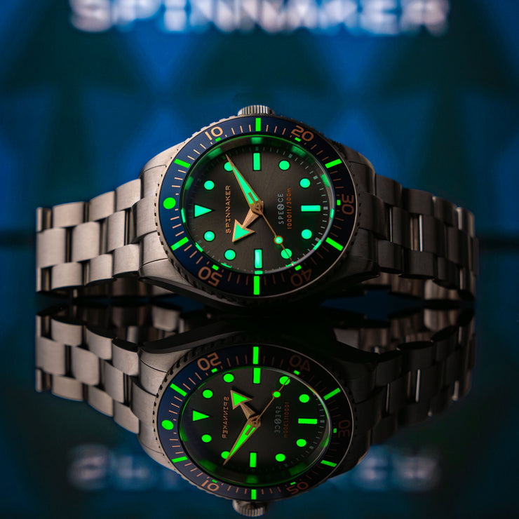 Spinnaker Spence 300 Automatic Gunmetal - Watches.com - SP - 5097 - 77