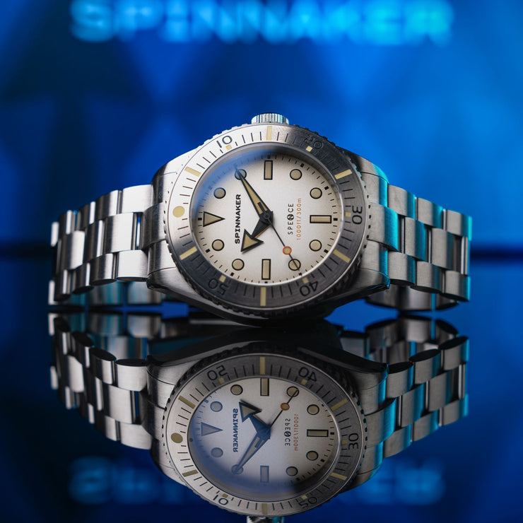 Spinnaker Spence 300 Automatic Off White - Watches.com - SP - 5097 - 66