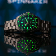 Spinnaker Spence 300 Automatic Olive - Watches.com - SP - 5097 - 88