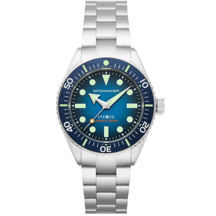 Spinnaker Spence 300 Meters Automatic Blue - Watches.com - SP - 5097 - 22