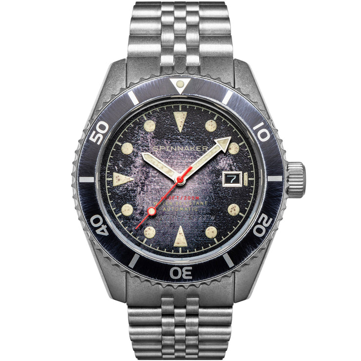 Spinnaker Wreck Automatic Barnacle Black - Watches.com - SP - 5089 - 11