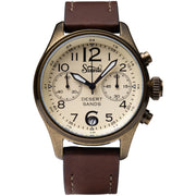 Szanto Desert Sands Antique Gold Ivory Brown - Watches.com - SZ4553