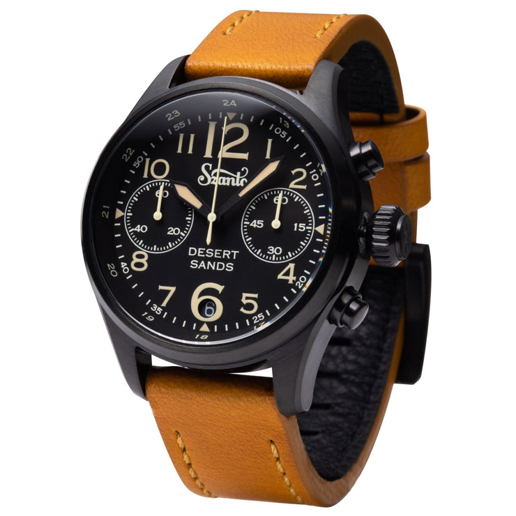 Szanto Desert Sands Black Tan - Watches.com - SZ4551