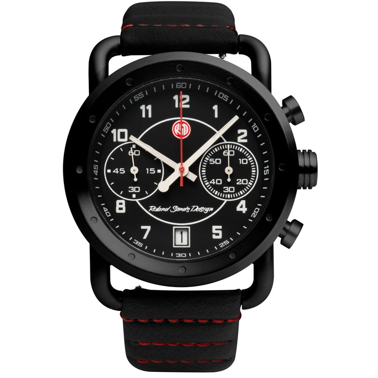 Szanto Icon Roland Sands Signature Chronograph All Black - Watches.com - IC - RS - 2252