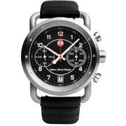 Szanto Icon Roland Sands Signature Chronograph Silver Black - Watches.com - IC - RS - 2251