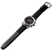 Szanto Icon Roland Sands Signature Chronograph Silver Black - Watches.com - IC - RS - 2251