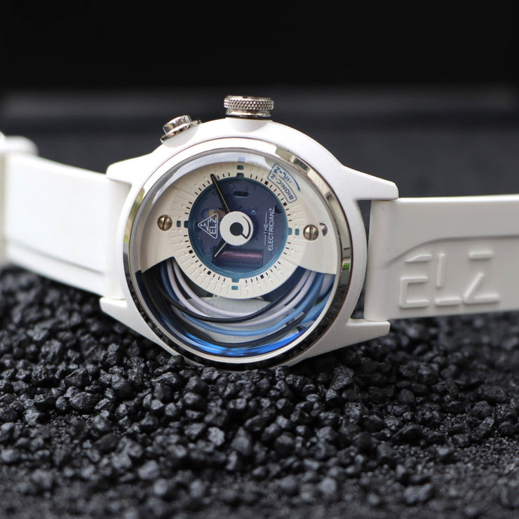 The Electricianz Bionic Z 42mm White - Watches.com - ZZ - A1C/11 - CRW