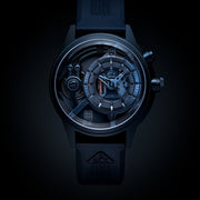 The Electricianz Blue Z 45mm Rubber - Watches.com - ZZ - A4C/03 - CRB