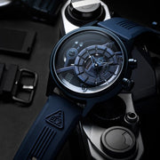 The Electricianz Blue Z 45mm Rubber - Watches.com - ZZ - A4C/03 - CRB