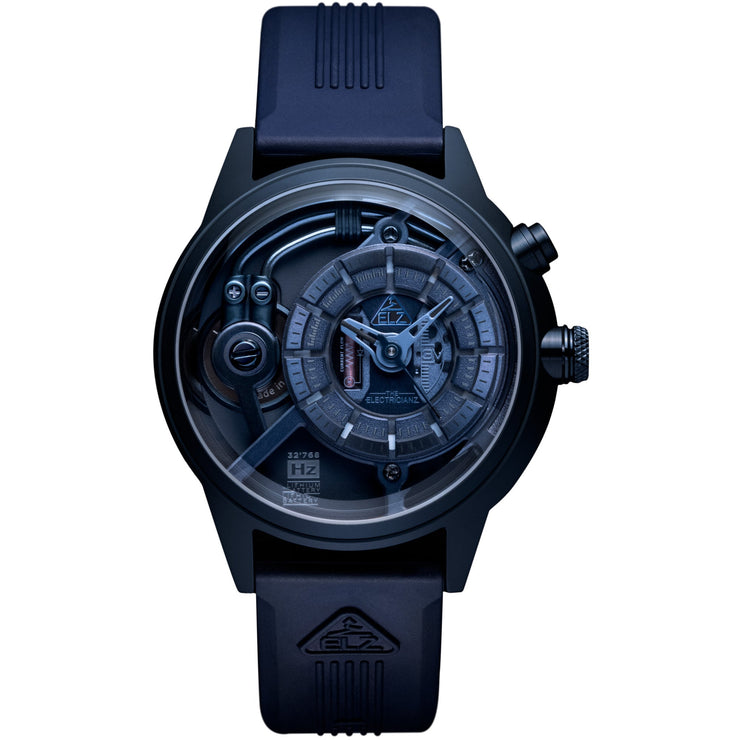 The Electricianz Blue Z 45mm Rubber - Watches.com - ZZ - A4C/03 - CRB