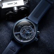 The Electricianz Blue Z 45mm Rubber - Watches.com - ZZ - A4C/03 - CRB