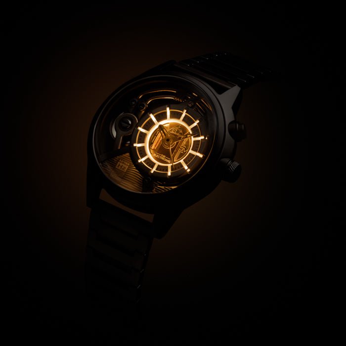 The Electricianz Brown Z 45mm Metal - Watches.com - ZZ - A4C/01 - MSC