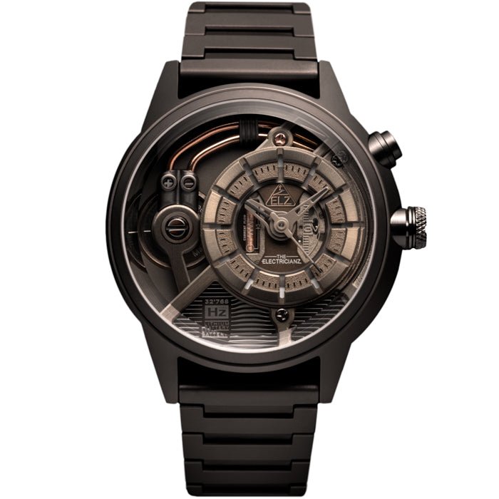 The Electricianz Brown Z 45mm Metal - Watches.com - ZZ - A4C/01 - MSC