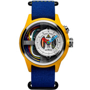 The Electricianz Cable Z 42mm Blue Nylon - Watches.com - ZZ - A1A/04 - NFB