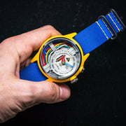 The Electricianz Cable Z 45mm Blue Nylon - Watches.com - ZZ - A1A/02 - NFB