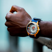 The Electricianz Cable Z 45mm Blue Nylon - Watches.com - ZZ - A1A/02 - NFB