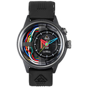 The Electricianz Carbon Z 42mm Black Rubber - Watches.com - ZZ - A1A/05 - CRD