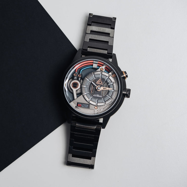 The Electricianz Dark Z 45mm Black Metal - Watches.com - ZZ - A3C/05 - MSD