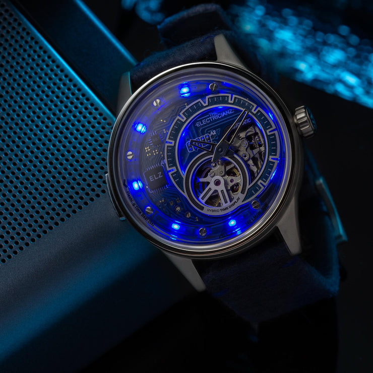 The Electricianz Hybrid Automatic E - Blue - Watches.com - ZZ - B1C/03 - CNB