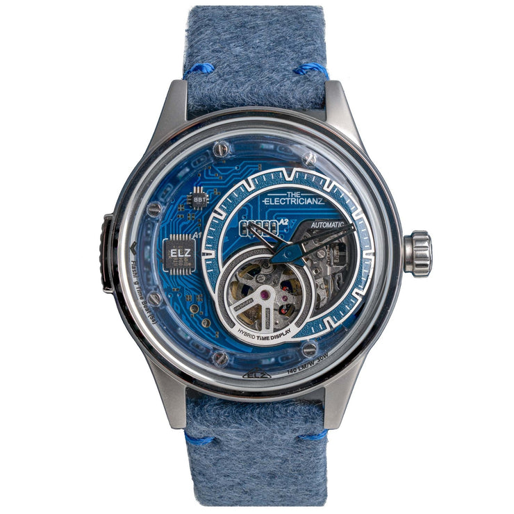 The Electricianz Hybrid Automatic E - Blue - Watches.com - ZZ - B1C/03 - CNB