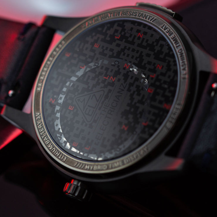 The Electricianz Hybrid Automatic E - Gunmetal - Watches.com - ZZ - B1C/07 - CLB