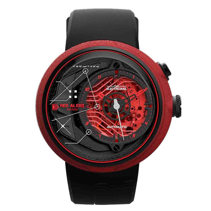 The Electricianz MecaLine Automatic Red Alert Edition - Watches.com - ZZ - D1C/03 - CRD