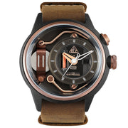 The Electricianz Mokaz Dark Grey Brown - Watches.com - ZZ - A1C/02 - NLC