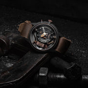 The Electricianz Mokaz Dark Grey Brown - Watches.com - ZZ - A1C/02 - NLC