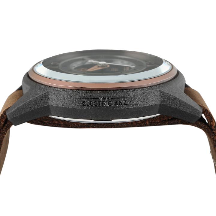 The Electricianz Mokaz Dark Grey Brown - Watches.com - ZZ - A1C/02 - NLC