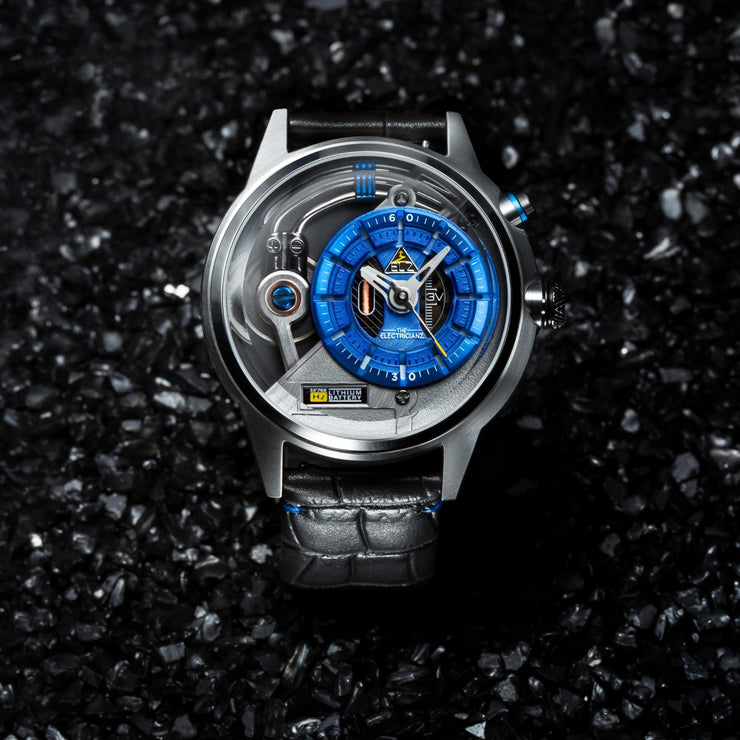 The Electricianz Stone Z Silver Black - Watches.com - ZZ - A3C - 02 - CLB