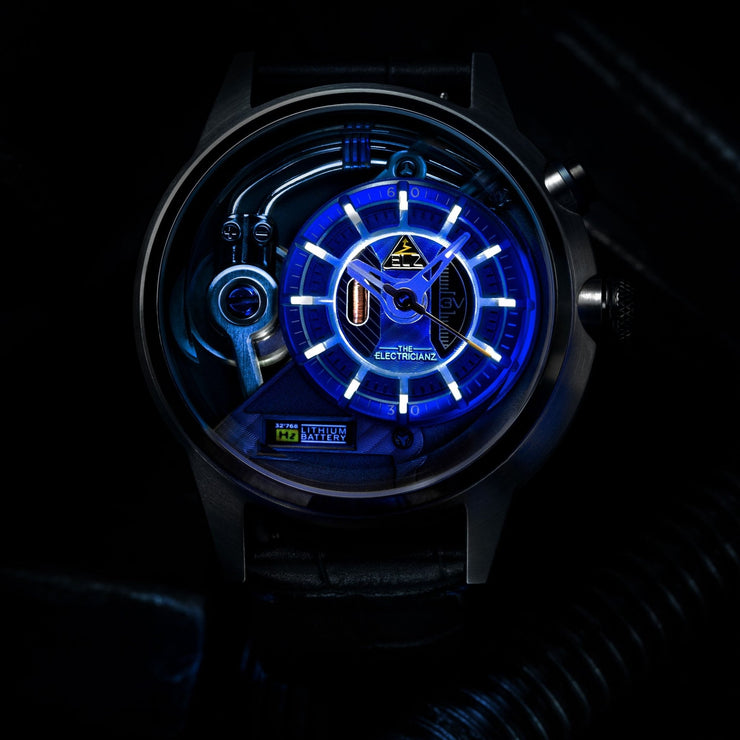 The Electricianz Stone Z Silver Black - Watches.com - ZZ - A3C - 02 - CLB