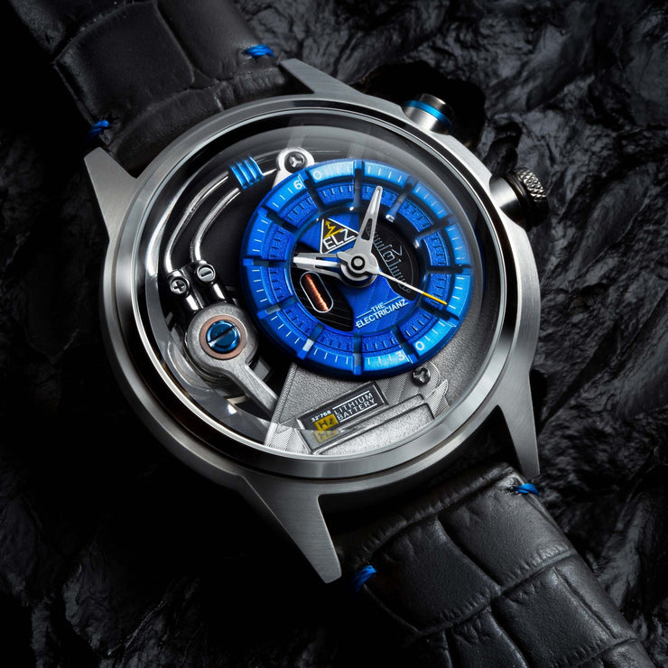 The Electricianz Stone Z Silver Black - Watches.com - ZZ - A3C - 02 - CLB