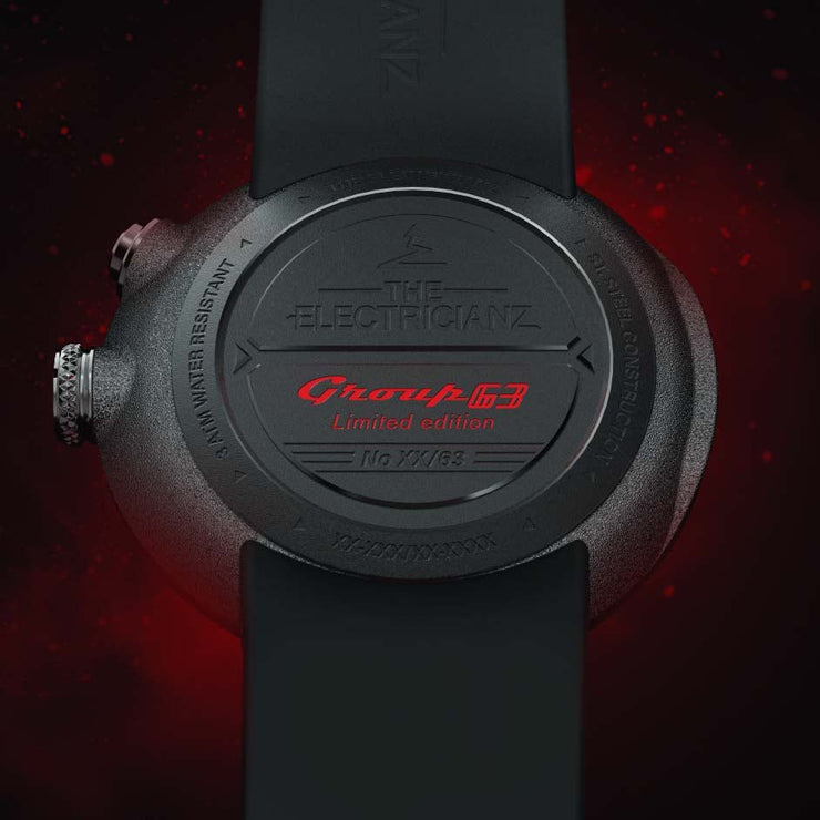 The Electricianz x G63 AMG Automatic Black Natural Rubber Limited Edition - Watches.com - ZZ - D1C/04 - CRD