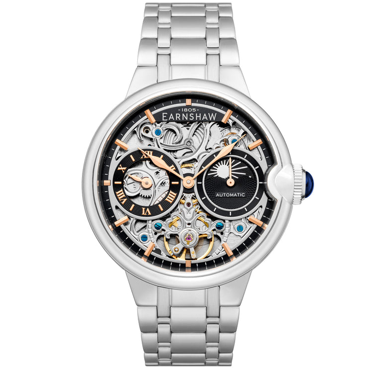 Thomas Earnshaw Barallier Skeleton Automatic Black - Watches.com - ES - 8242 - 22