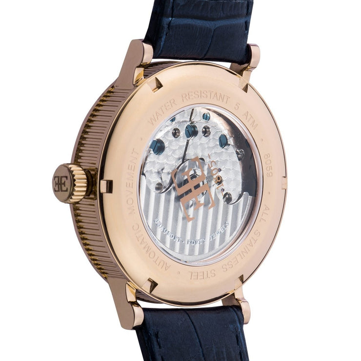 Thomas Earnshaw Beaufort Anatolia Automatic Rose Gold Blue - Watches.com - ES - 8059 - 05