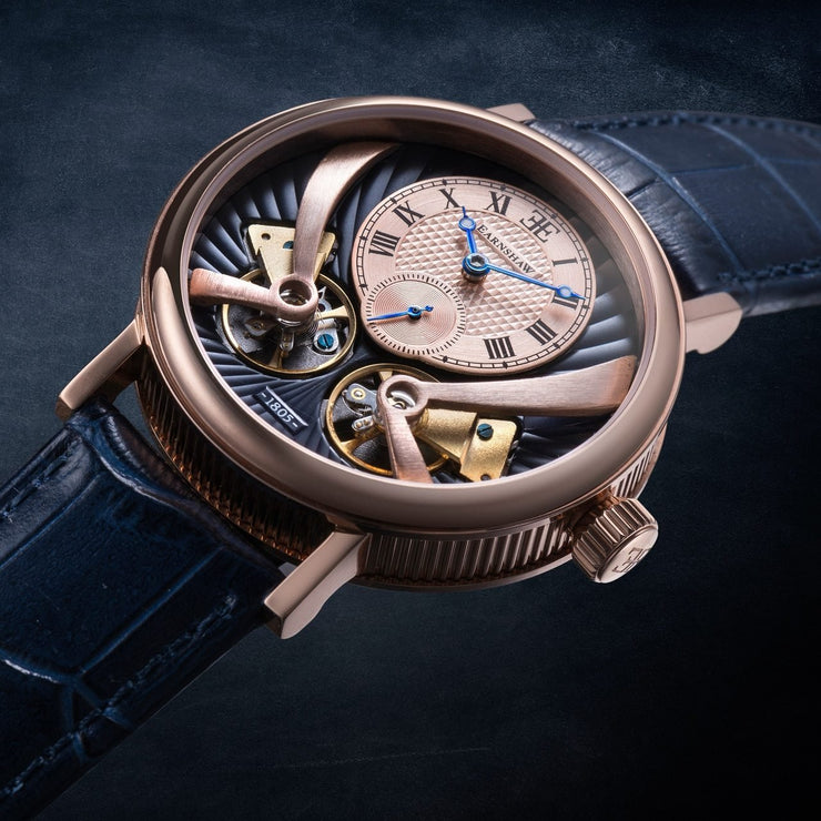 Thomas Earnshaw Beaufort Anatolia Automatic Rose Gold Blue - Watches.com - ES - 8059 - 05