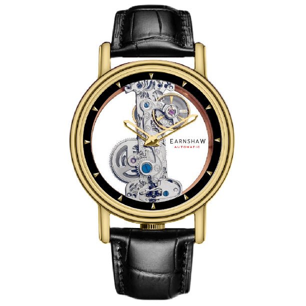 Thomas Earnshaw Bridge Automatic Black Gold - Watches.com - ES - 8225 - 04