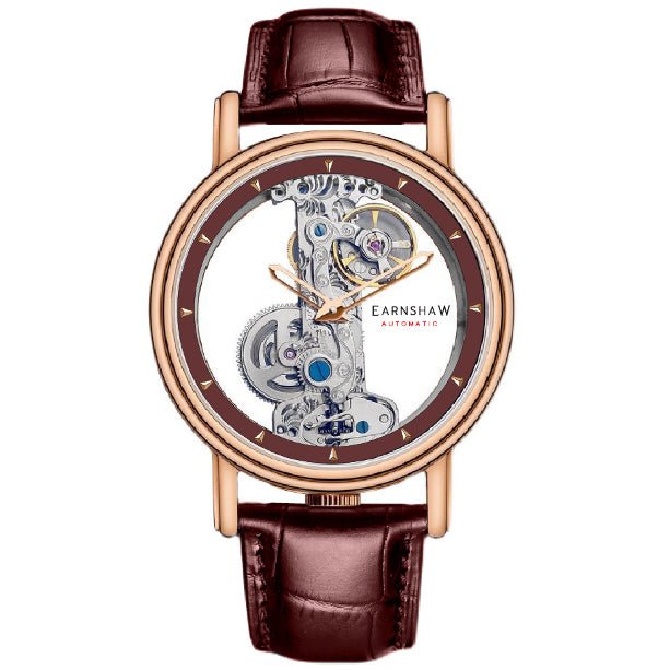 Thomas Earnshaw Bridge Automatic Silver White - Watches.com - ES - 8225 - 03