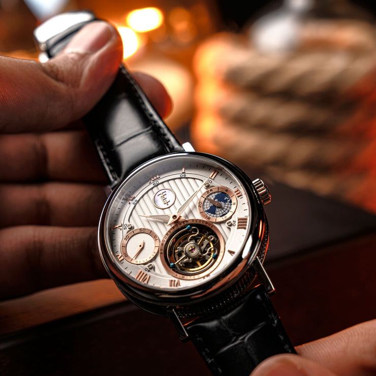 Thomas Earnshaw Celestial Halley Tourbillon Limited Edition Regent Silver - Watches.com - ES - 8262 - 0B