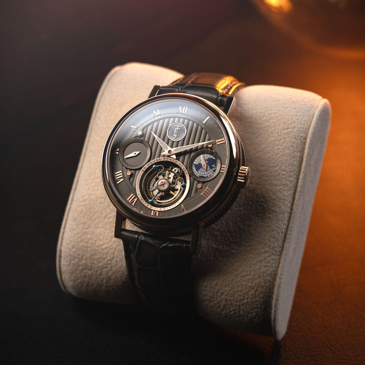 Thomas Earnshaw Celestial Halley Tourbillon Limited Edition Rose Grey - Watches.com - ES - 8262 - 0D