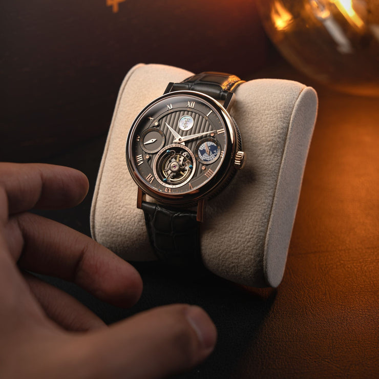 Thomas Earnshaw Celestial Halley Tourbillon Limited Edition Rose Grey - Watches.com - ES - 8262 - 0D