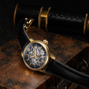 Thomas Earnshaw Cornwall Skeleton Automatic Black Gold - Watches.com - ES - 8110 - 03